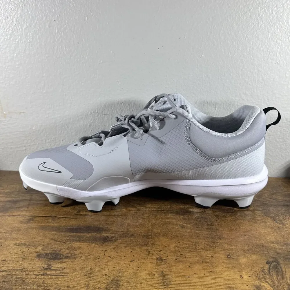 Mens Nike Force Trout 9 Pro MCS Molded Baseball Cleats FZ0915-002 Grey Size 16